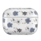 Trolsk Printed Case - Blue Flowers (AirPods Pro 2)