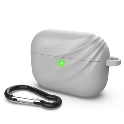 Trolsk Wave Silicone Cover (AirPods Pro) - Ljusgrön