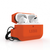 UAG Apple Airpods Pro Silicone Case - Orange / Black