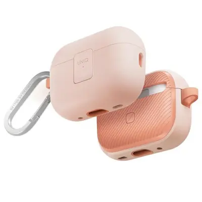 UNIQ AirPods Pro 2 (2022/2023) Skal Clyde Lock (Ljusrosa-Crêpe)