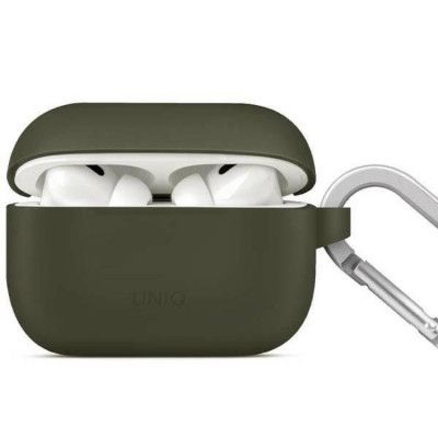 Uniq Airpods Pro 2 Skal Silicone Vencer - Moss Grön