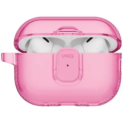 UNIQ AirPods Pro 3 Skal Glase Pro Lock (Rosa)