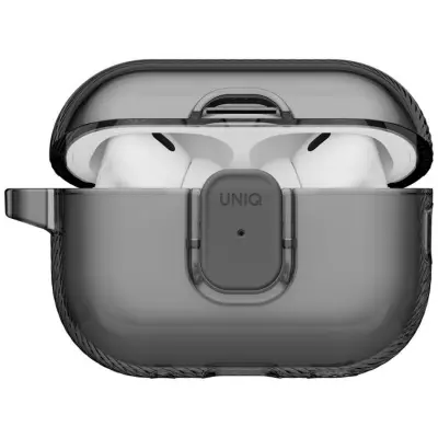 UNIQ AirPods Pro 3 Skal Glase Pro Lock (Smoke)