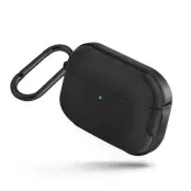 UNIQ AirPods Pro Skal Valencia Antimicrobial - midnight svart