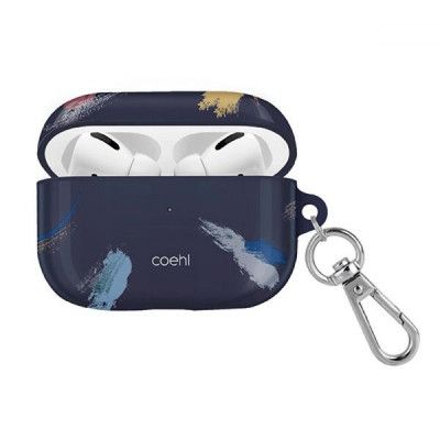 UNIQ Etui Coehl Reverie Airpods Pro - Prussian Blå