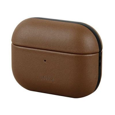 UNIQ Etui Terra Äkta Läder Skal AirPods Pro - Brun