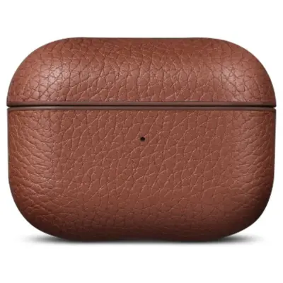 Woolnut Leather Case (AirPods Pro 2) - Brun
