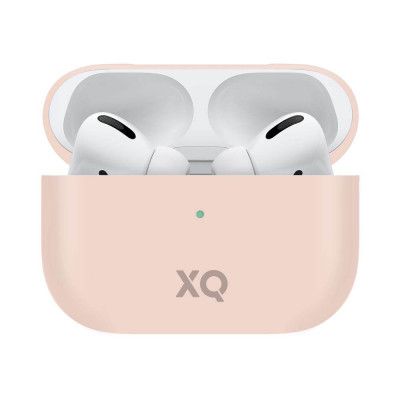 XQISIT Silikon Skal till AirPods pro pink