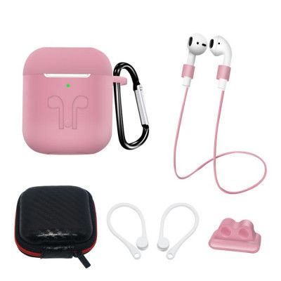 [5-Pack] Airpods 1/2 Tillbehör Set - Blå