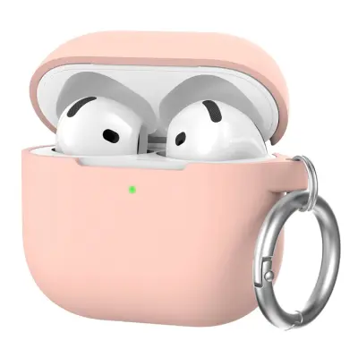 AHASTYLE AirPods 4 Skal Silikon PT196 - Rosa
