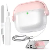 AHASTYLE AirPods 4 Skal Silikon WG174 - Rosa