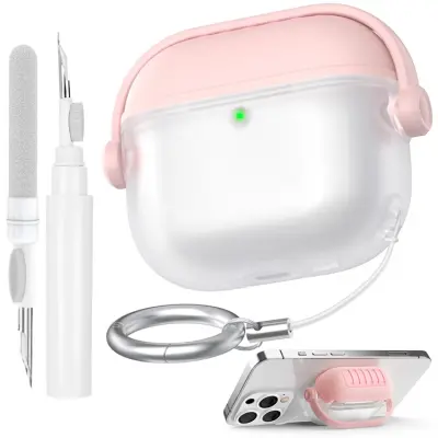 AHASTYLE AirPods 4 Skal Silikon WG174 - Rosa
