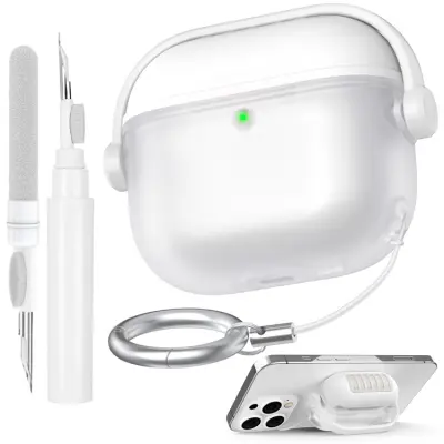 AHASTYLE AirPods 4 Mobilskal Silikon WG174 - Vit