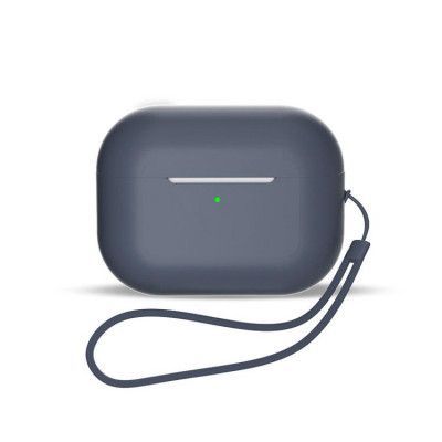 AirPods 1/2 Skal Silikon med Handledsrem - Blå