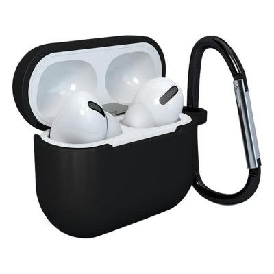 AirPods 3 Skal Silicone Hörlurar Hook - Svart