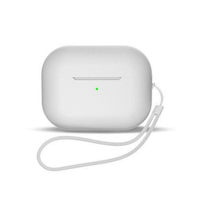 AirPods 3 Skal Silikon med Handledsrem - Vit