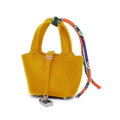 AirPods 3/Pro/Pro 2/AirPods Fodral Läder - Gul