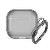 Airpods 4 Skal Transparent - Grå