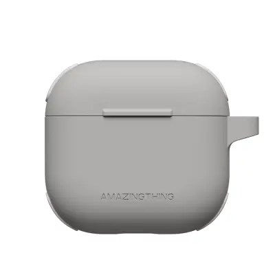 AmazingThing Airpods 4 Skal Omni - Grå