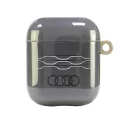 Audi AirPods 1/2 Skal IML Geometriskt Mönster - Grå