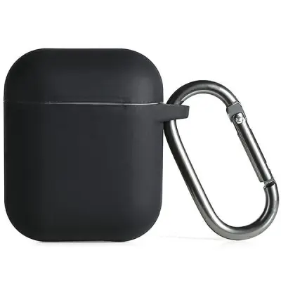 Beline AirPods 1/2 Skal Silikon - Svart