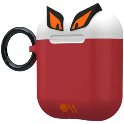 Case-Mate Airpods Creature Pods - Edge The Bad Boy Case - White/Red