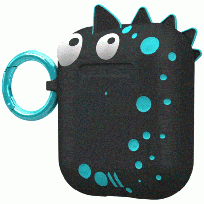 Case-Mate Airpods Creature Pods - Spike Harmless Case - Black