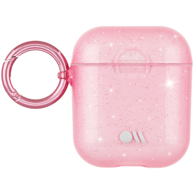 Case-Mate skal till för AirPods - Glittrig Rosa