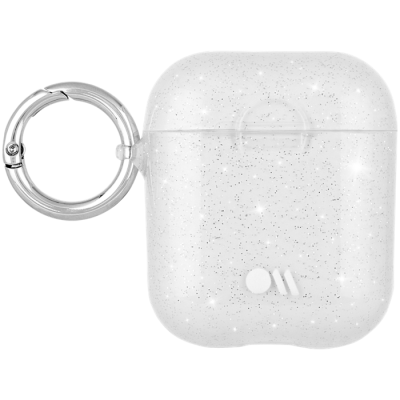 Case-Mate Case för AirPods - Glittrig Vit