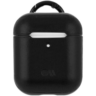 Case-Mate skal till Läder Case för AirPods - Svart