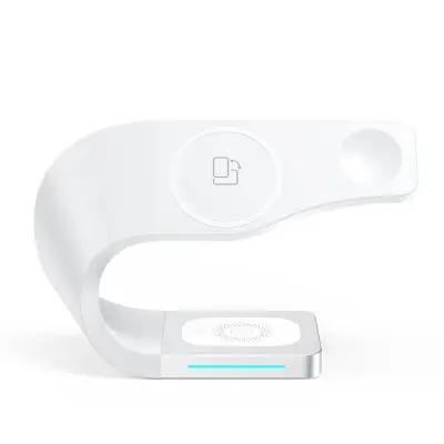 CF62 Intelligent 4-i-1 Magnetisk Trådlös Laddare för iPhone/iWatch/AirPods