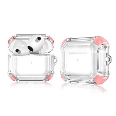 Dual TPU Skal Airpods 3 - Rosa