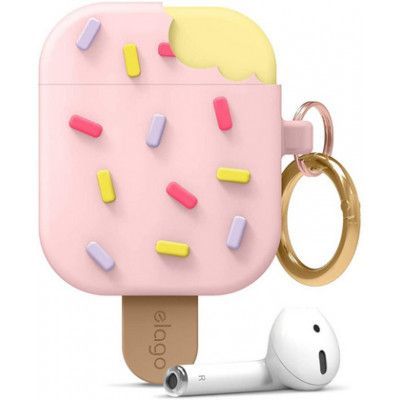 Elago AirPods Icecream Hang Case (AirPods 1/2) - Brun