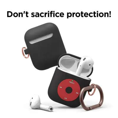 Elago AirPods Retro AW6 Hang Case (AirPods 1/2) - Vit