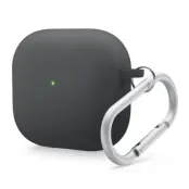 Elago Liquid Hybrid Hang Case (AirPods 4) - Svart