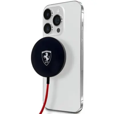 Ferrari Magsafe Trådlös Laddare 15W - Svart