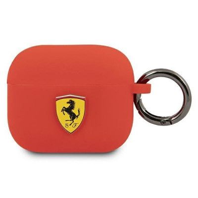 Ferrari Skal AirPods 3 Silicone - Röd