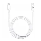 Forcell USB-C till Lightning kabel PD 20W 1m - Vit