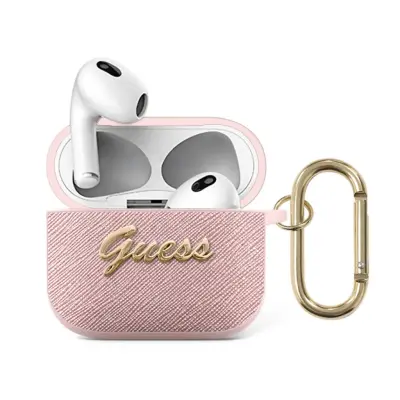 Guess 4G Saffiano Case (AirPods 3) - Rosa