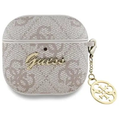 Guess AirPods 4 Skal 4G Charm Collection - Rosa
