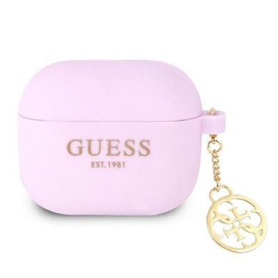 Guess Charm Collection Skal Airpods 3 - Lila