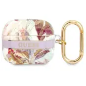 Guess Flower Cover (AirPods 3) - Lila
