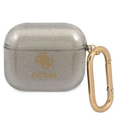 Guess Glitter Collection Skal AirPods 3 - Svart