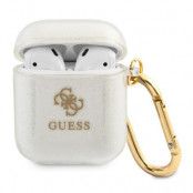 Guess Glitter Collection Skal AirPods - Transparent