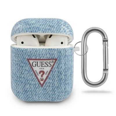 Guess Jeans Collection airpods Skal - ljus Blå