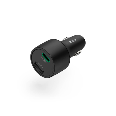 Hama Billaddare USB-C USB-A PD/Qualcomm 32W