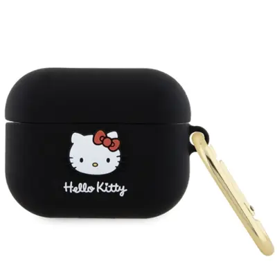 Hello Kitty AirPods Pro Skal Silikon Kitty Head - Svart