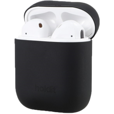 Holdit Silicone Case Airpods - Nygård Black