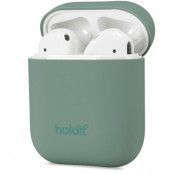 Holdit Silicone Case Airpods - Nygard Moss Grön