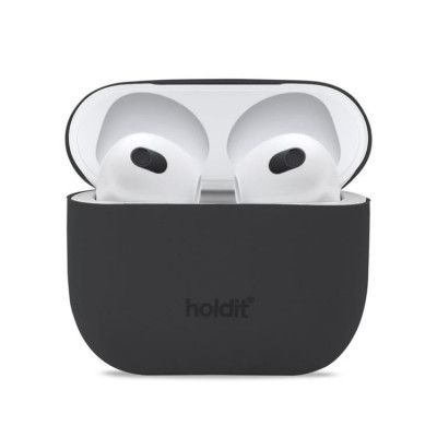 Holdit Silikon Skal Airpod 3 Nygard - Svart